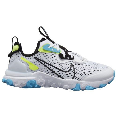 BOYS - Nike React Vision - White/Blue Black
