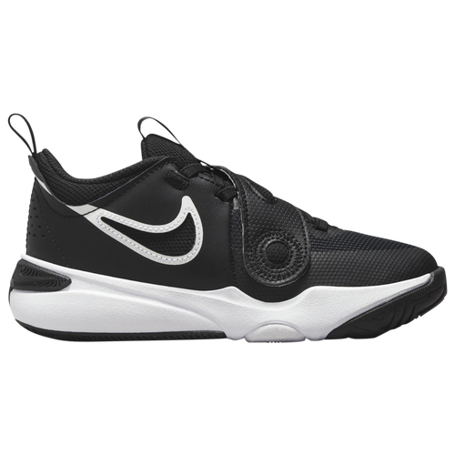 

Boys Preschool Nike Nike Team Hustle D 11 - Boys' Preschool Basketball Shoe Black/White/Black Size 03.0