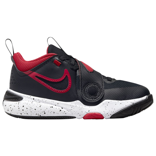 

Nike Boys Nike Team Hustle D 11 - Boys' Preschool Basketball Shoes Black/White/University Red Size 2.0