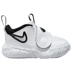 Boys' Toddler - Nike Team Hustle D 11 - White/Black/White