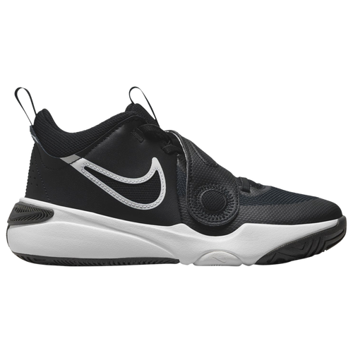

Boys Nike Nike Team Hustle D 11 - Boys' Grade School Basketball Shoe Black/Black/White Size 06.5