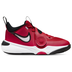 Boys' Grade School - Nike Team Hustle D 11 - Univ Red/Black/White