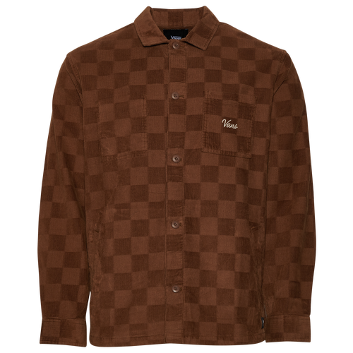 

Vans Mens Vans Corduroy Woven - Mens Brown/Brown Size XL