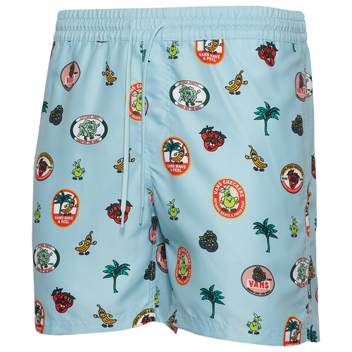 Vans Mens  Prim Print Fruit Board Shorts In Blue