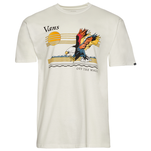 

Vans Mens Vans Soaring Eagle Short Sleeve T-Shirt - Mens Beige/Black Size XL