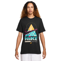 Men's - Nike NSW Brandriff T-Shirt - Black/Multi