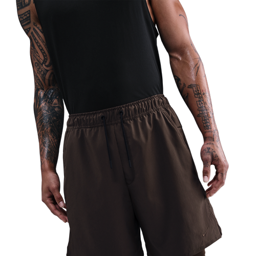 MENS - Nike Dri-Fit Unlimited Woven 7 Inch Shorts - Baroque Brown/Black