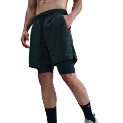Men's - Nike Dri-Fit Unlimited Woven 7 Inch Shorts - Seaweed/Seaweed/Black