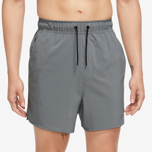 

Nike Mens Nike Unlimited 5 Inch Unlined Shorts - Mens Smoke Gray/Black Size M