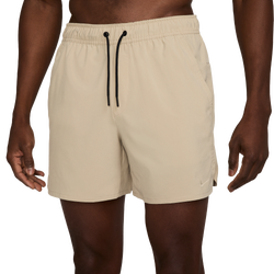Men's - Nike Unlimited 5 Inch Unlined Shorts - Black/Desert Khaki/Desert Khaki