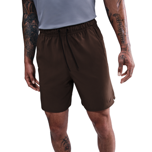Nike Dri-FIT Unlimited Woven 7 Inch Shorts - Nike Black/Baroque Brown