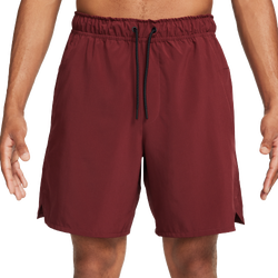 Men's - Nike Dri-FIT Unlimited Woven 7 Inch Shorts - Dark Team Red/Black/Dark Team Red
