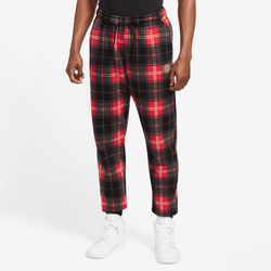 Men's - Jordan Essential Hol Pld Fleece Pants - Red/Black