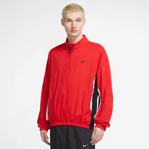 

Nike Mens Nike DNA Woven Jacket - Mens Black/White/Red Size XL
