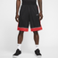 Nike Fastbreak 11" Shorts - Men's Black/University Red/White