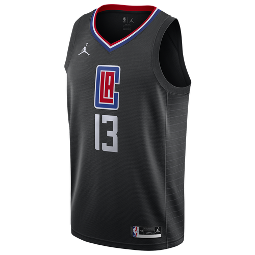 

Jordan Mens Paul George Jordan Statement Swingman Jersey - Mens Black/University Red/Blue Size S