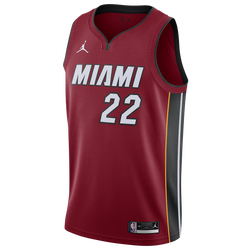 Men's - Jordan Heat Statement Swingman Jersey - Tough Red/Black/White
