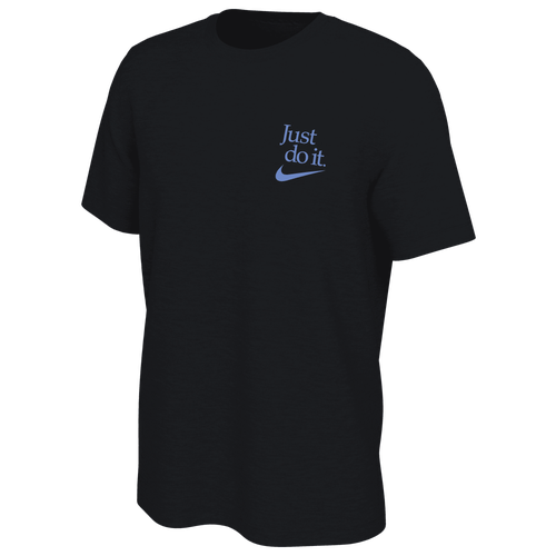 

Nike Mens Nike NSW Win ENO QS TEE - Mens Black/Blue Size XS