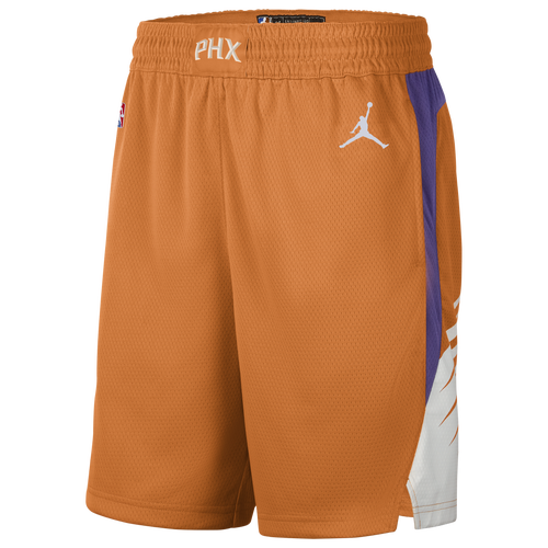 

Jordan Mens Jordan Suns Statement Shorts - Mens Orange/White/Purple Size L