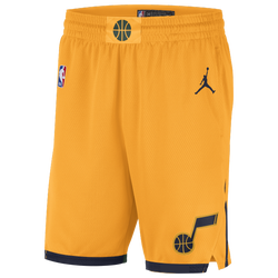 Men's - Jordan NBA Statement Shorts - Yellow/Navy/Green