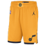 Jordan NBA Statement Shorts - Men's Yellow/Navy/Green
