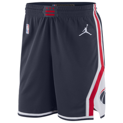 Men's - Jordan NBA Statement Shorts - Navy/Red/White