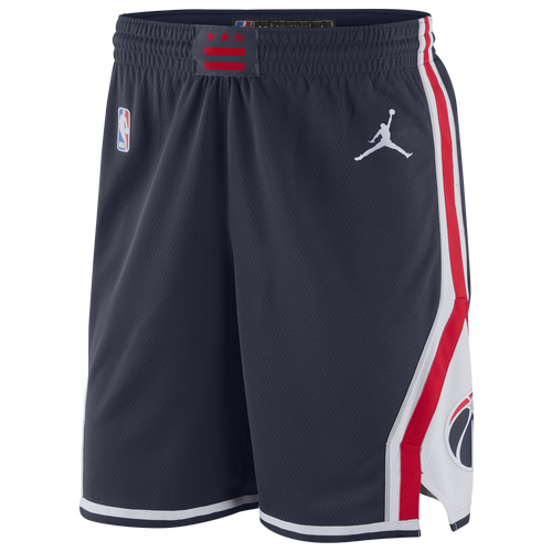 

Jordan Mens Jordan NBA Statement Shorts - Mens Navy/Red/White Size XL