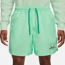 Men's - Nike Flow Sun Shorts - Green/Green