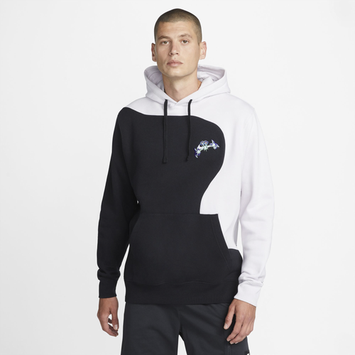 

Nike Mens Nike Club Pullover CC LT Hoodie - Mens Black/Venice Size XXL