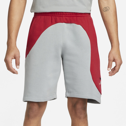 

Nike Mens Nike Club CC LT Shorts - Mens Red/Grey Size XL