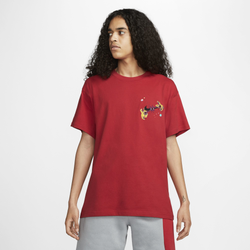Men's - Nike Max90 LT T-Shirt - Red/Red