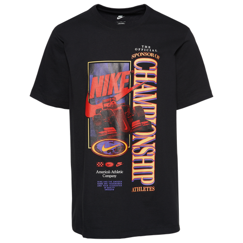 

Nike Mens Nike Americana T-Shirt - Mens Black Size S