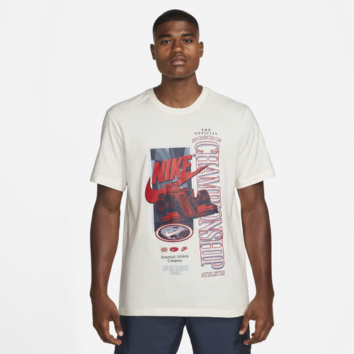 

Nike Mens Nike Americana T-Shirt - Mens White/Red Size L