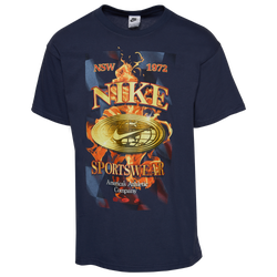 Men's - Nike Max90 Americana T-Shirt - Navy/Yellow