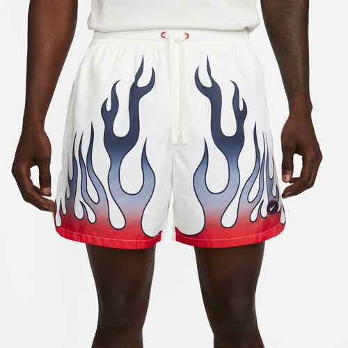  - Nike Woven Flow Americana Shorts - Red/White