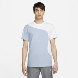 Men's - Nike CLR Clash T-Shirt - Blue/White