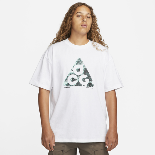 Nike Mens  M Nrg Acg Seasonal Tee In White