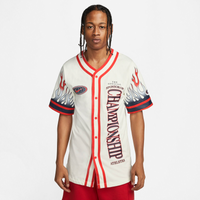 Men's - Nike Americana Baseball Jersey - White/Multi