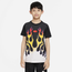 Nike NSW Americana Flame T-Shirt - Boys' Grade School Black/White