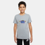 Nike NSW LT T-Shirt - Boys' Grade School Gray/Purple