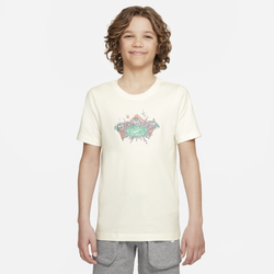 Boys' Grade School - Nike NSW LT T-Shirt - Sail/Green