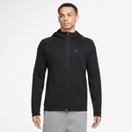 Black/Black- Men's Full-Zip Hoodie