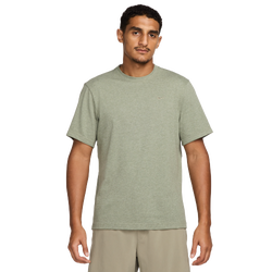 Men's - Nike Dri-FIT Primary Statement Short Sleeve T-Shirt - Heather/Light Army/Light Army