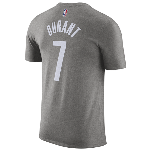 

Jordan Mens Kevin Durant Jordan Nets Statement Edition Player T-Shirt - Mens Dark Grey Heather/Black Size L