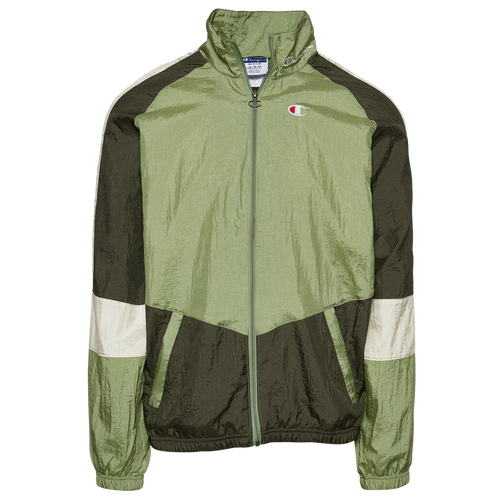 

Champion Mens Champion Woven Track Top - Mens Green/Olive Size S