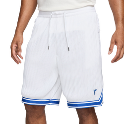 Men's - Nike Pleated 8" Short - White/Black