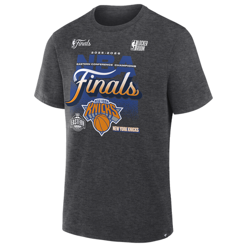  - Nike Knicks Conference Champs '26 LR T-Shirt - Charcoal Heather