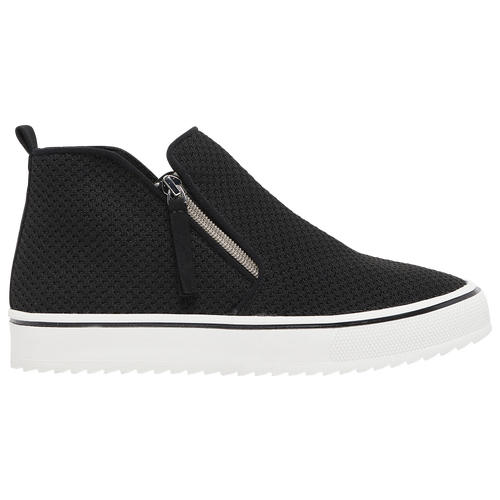 

Girls Steve Madden Steve Madden Vicey Skate Shoes - Girls' Grade School Skate Shoe Black/White Size 04.0