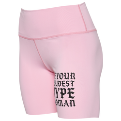 Women's - Viva La Bonita Hype Bike Shorts - Pink/Black