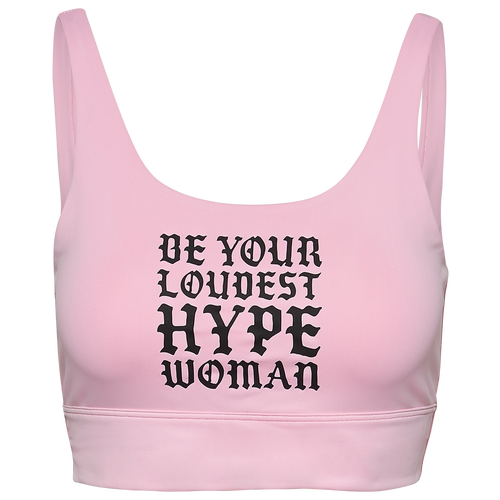 

Viva La Bonita Womens Viva La Bonita Hype Sportsbra - Womens Pink/Black Size M